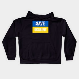 Save ukraine Kids Hoodie